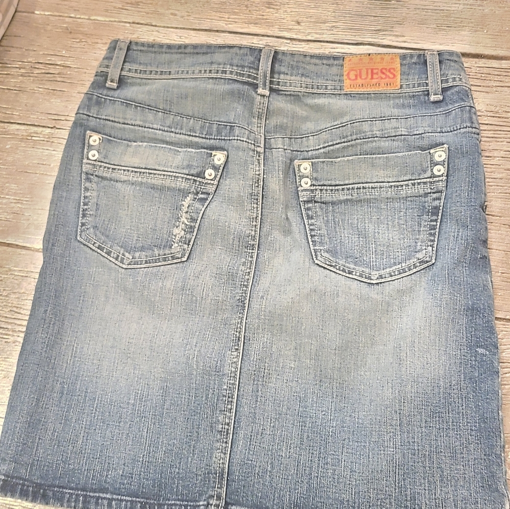 Guess denim skirt